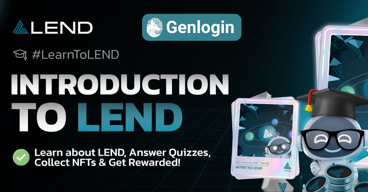 Sử dụng Tool Automation Genlogin để làm nhiệm vụ LEND DeFi.
